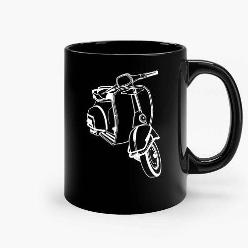 Vespa 01 Ceramic Mugs