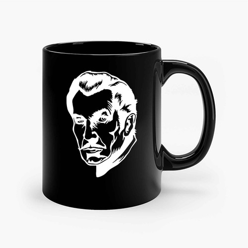 Vincent Vintage Horror Villain Movie Film Ceramic Mugs