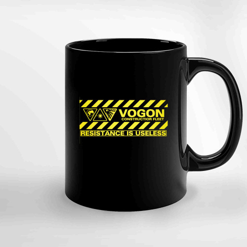 Vogon Contstructor Fleet Inspired By The Hitchhiker Guide To The Galaxy Fitted Scoop Ceramic Mugs