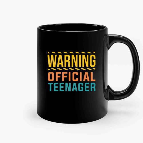 Warning Official Teenager 2 Ceramic Mugs