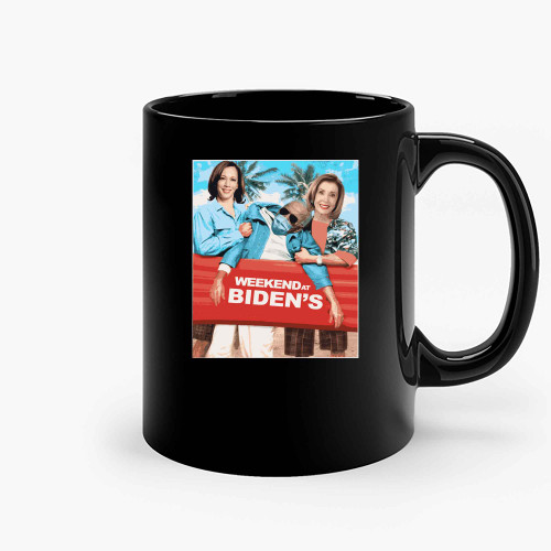 Weekend At Biden Final Scaled Ceramic Mugs