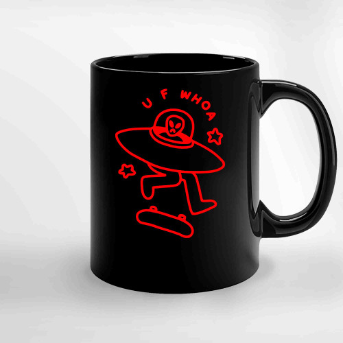 Whoa Ufo Ceramic Mugs