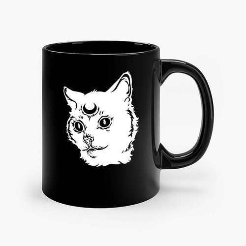 Wiccan Kitty Ceramic Mugs