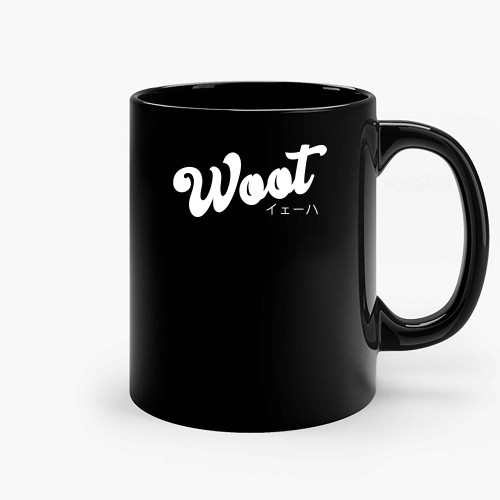 Woot Retro Black Edition Ceramic Mugs