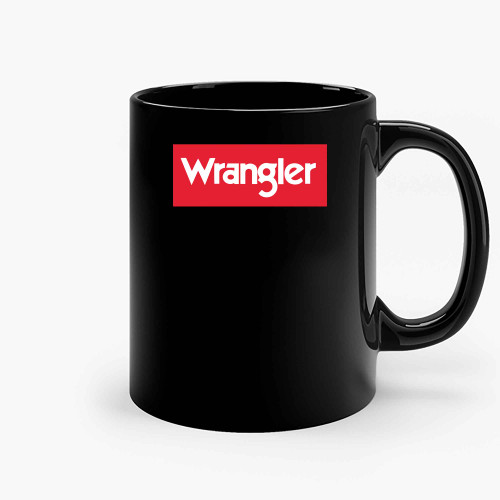 Wrangler Red 1 Ceramic Mugs