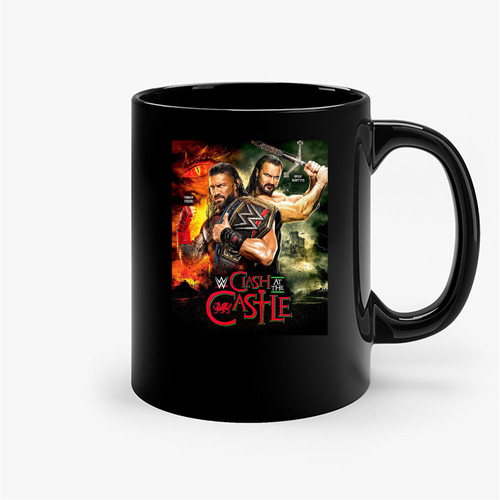 Wwe Clash At The Castle 2022 Ceramic Mugs