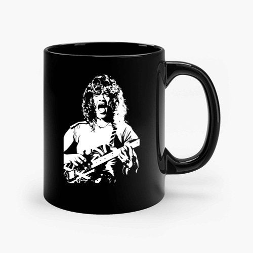Eddie Van Halen 2  Ceramic Mugs