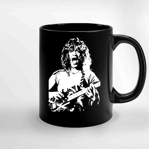 Eddie Van Halen 1  Ceramic Mugs