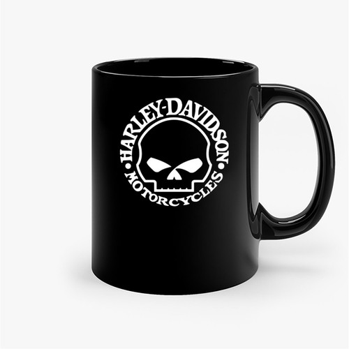 Harley Davidson Logo 1  Ceramic Mugs