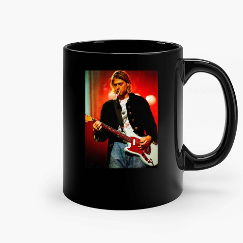 Kurt Cobain Nirvana 1  Ceramic Mugs