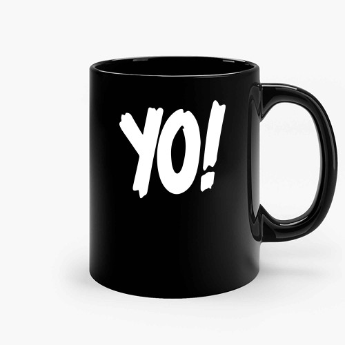 Yo Mtv Raps Replica Logo 1993 Era Whit (2) Ceramic Mugs