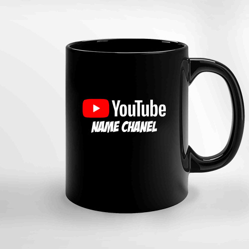 Youtube Channel Custom Ceramic Mugs