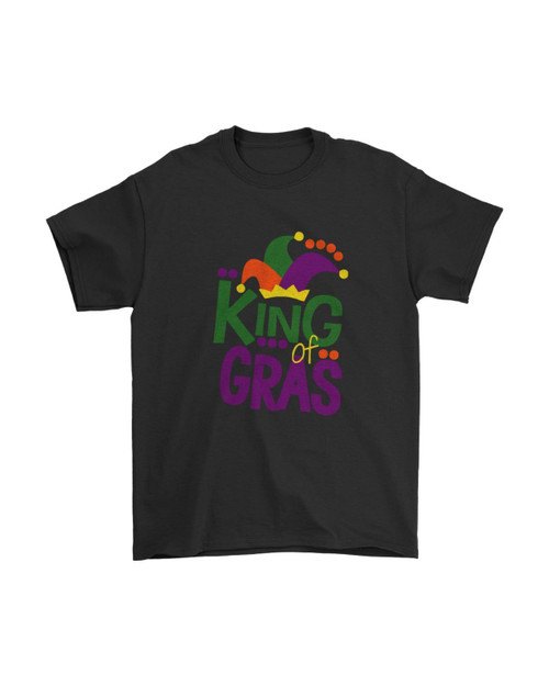 King Of Gras Mardi Gras Man's T-Shirt Tee