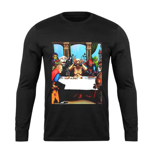 Batman And Darth Vader Invade Long Sleeve T-Shirt