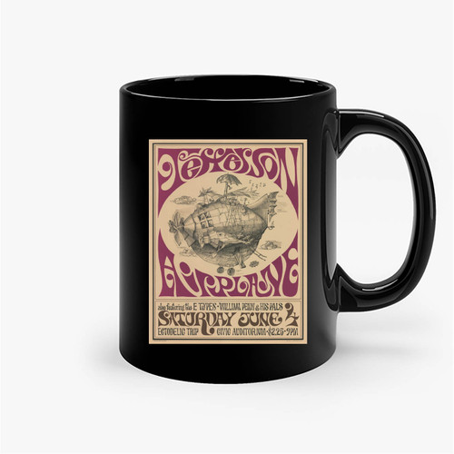 1967 Jefferson Airplane Ceramic Mug