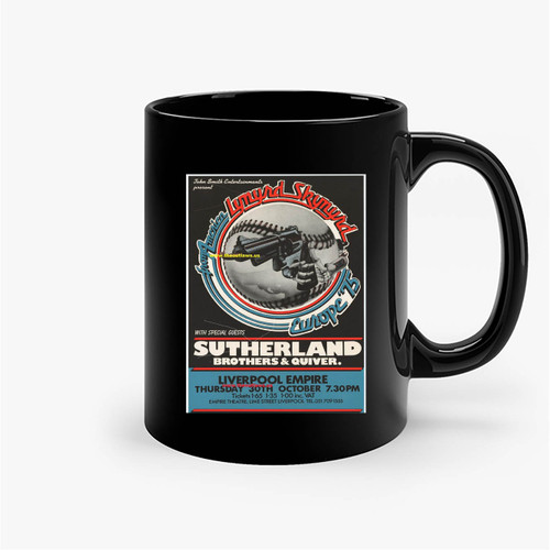 1975 European Tour Of Lynyrd Skynyrd Ceramic Mug