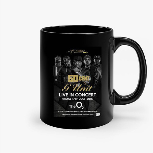 50 Cent G Unit Live In Concert 2015 London Tour Ceramic Mug