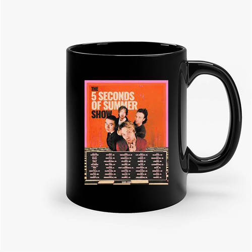 5Sos Announces The 5 Seconds Of Summer Show World Tour Ceramic Mug