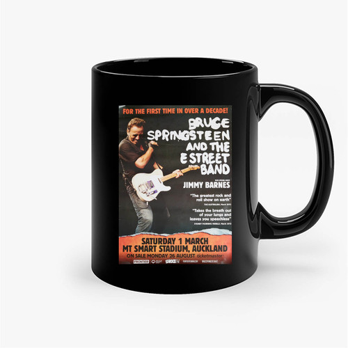 A Bruce Springsteen And The E Street Band Tour Ceramic Mug