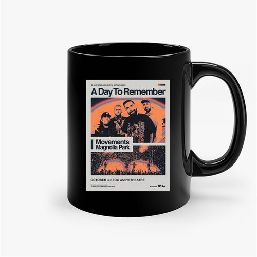 A Day To Remember Movements 2022 Concert Ceramic Mug