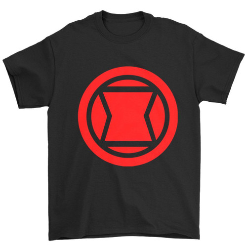 Blavk Widow Logo Man's T-Shirt Tee