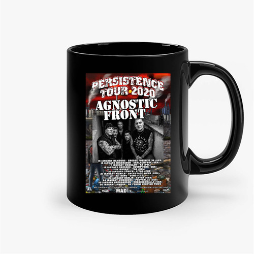 Agnostic Front And Gorilla Biscuits Ceramic Mug