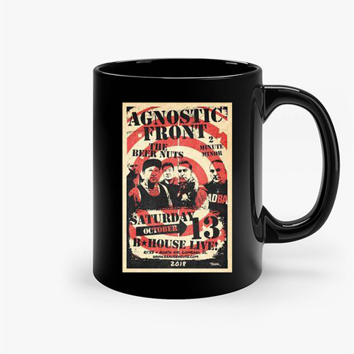 Agnostic Front Concert Ceramic Mug
