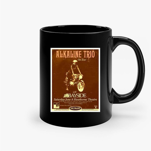 Alkaline Trio 2013 Gig Ceramic Mug