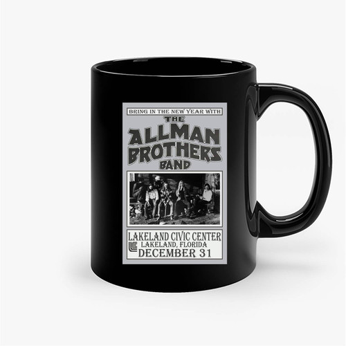 Allman Brothers Replica 1975 Concert Ceramic Mug