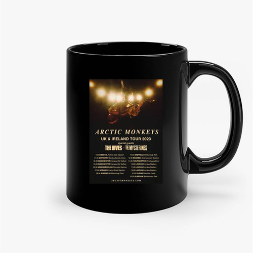 Arctic Monkeys The Car 2023 Uk & Ireland Tour Ceramic Mug