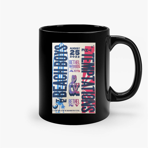 Beach Boys & Temptations 2022 Concert Ceramic Mug