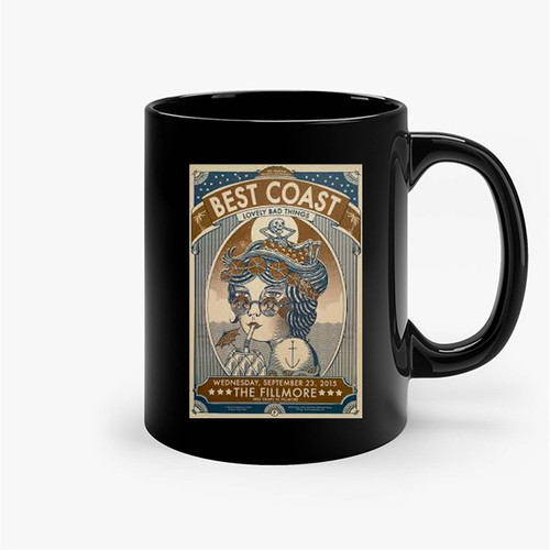 Best Coast Concert 2015 Ceramic Mug