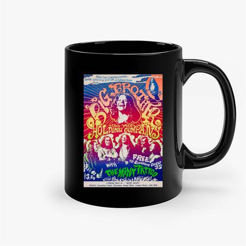 Big Brother And The Holding Company Featuring Janis Joplin Selland Ceramic Mug