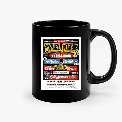 Bill Haley Rock N Roll Concert Ceramic Mug