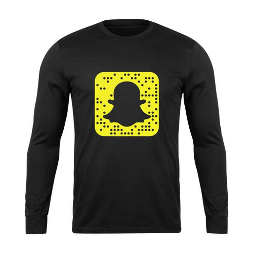 Snapchat Logo Snap Chat Long Sleeve T-Shirt