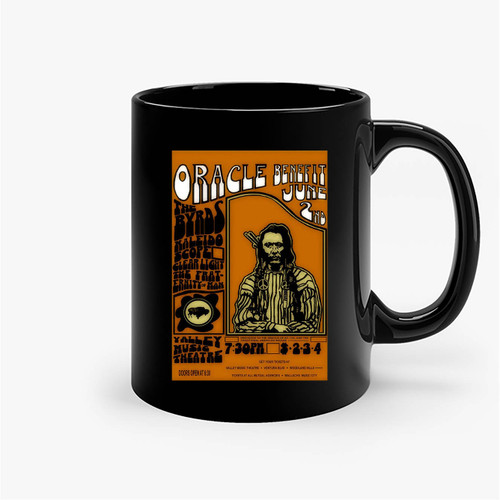Byrds Benefit 1967 Concert Ceramic Mug