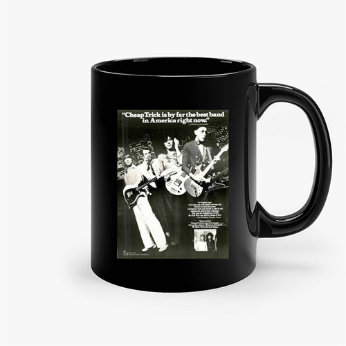 Cheap Trick'S Heaven Tonight They Just Seemed A Little Weird Ceramic Mug