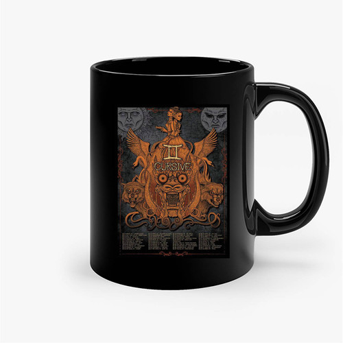 Cursive Gemini Tour Ceramic Mug