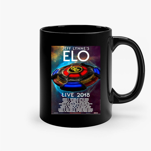 Elo Jeff Lynne'S 2018 Concert Ceramic Mug