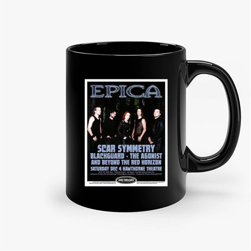 Epica Scar Symmetry 2010 Portland Concert Tour Ceramic Mug