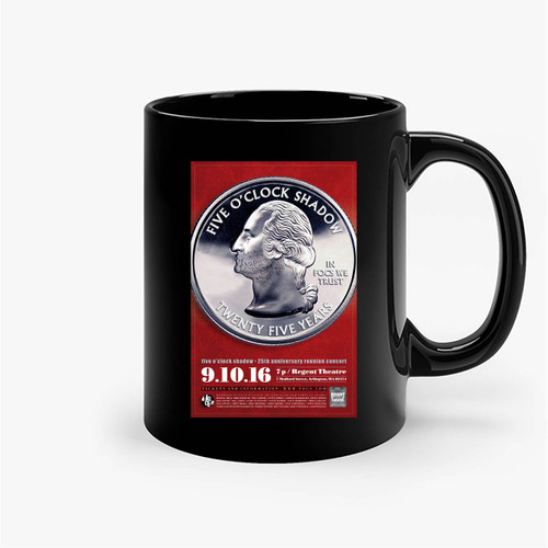 Five O'Clock Shadow Anniversary Concert Ceramic Mug