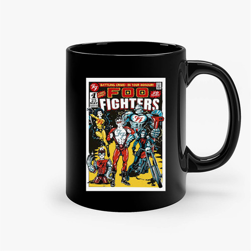 Foo Fighters Sonic Highways 2015 Tour Ceramic Mug