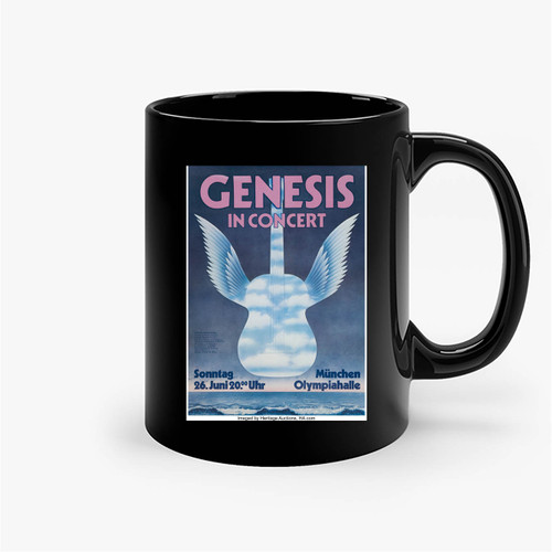 Genesis Munich Germany Concert 1977 Ceramic Mug
