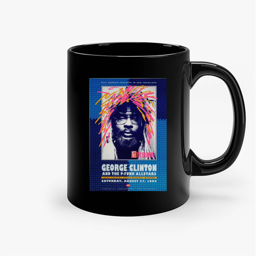 George Clinton & The P-Funk All-Stars Vintage Concert Ceramic Mug