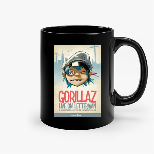 Gorillaz Music Concert S Ceramic Mug
