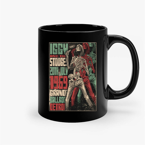 Iggy And The Stooges Detroit 1969 (2) Ceramic Mug