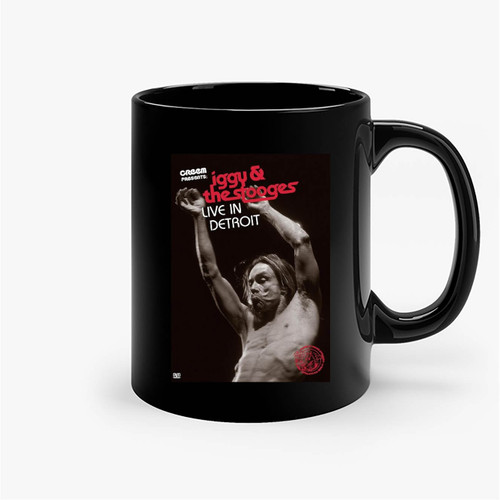 Iggy And The Stooges Live In Detroit Ceramic Mug