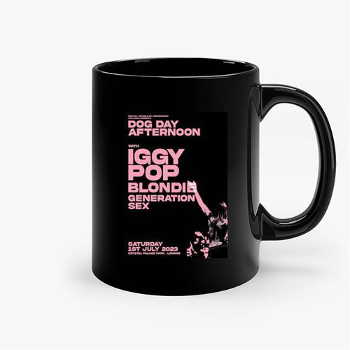 Iggy Pop Blondie Ceramic Mug