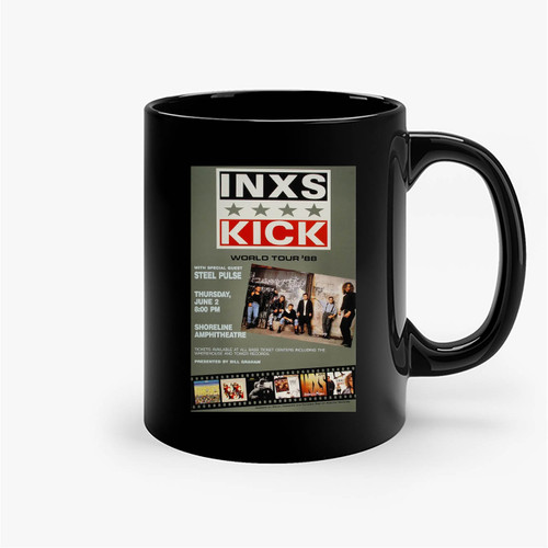 Inxs Vintage Concert Ceramic Mug