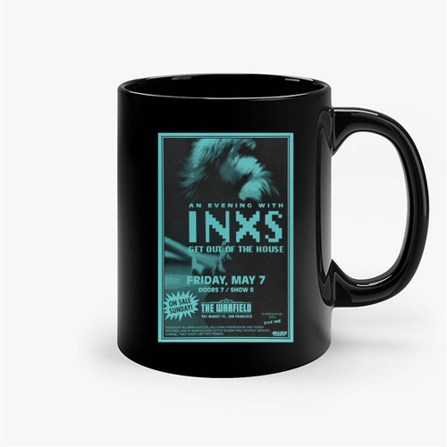 Inxs Vintage Concert 2 Ceramic Mug